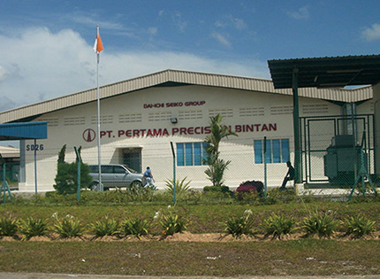 在印度尼西亚（民丹岛）设立PT. Pertama Precision Bintan（