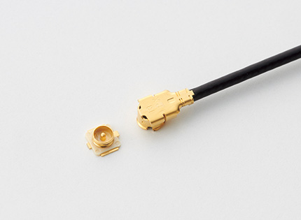 tarted mass production of the RF coaxial connector MHF® series.