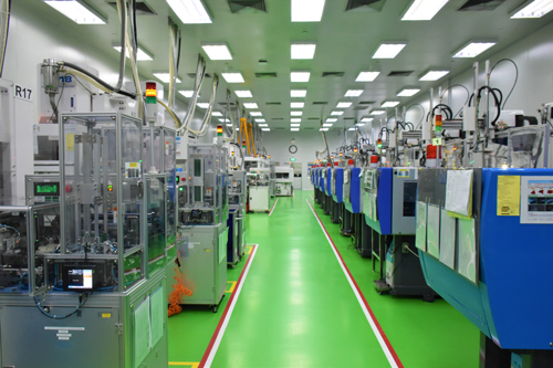 Mass production using the most suitable automatic machines for each product