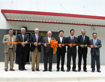 Completion ceremony of I-PEX USA Manufacturing, Inc. Building 3