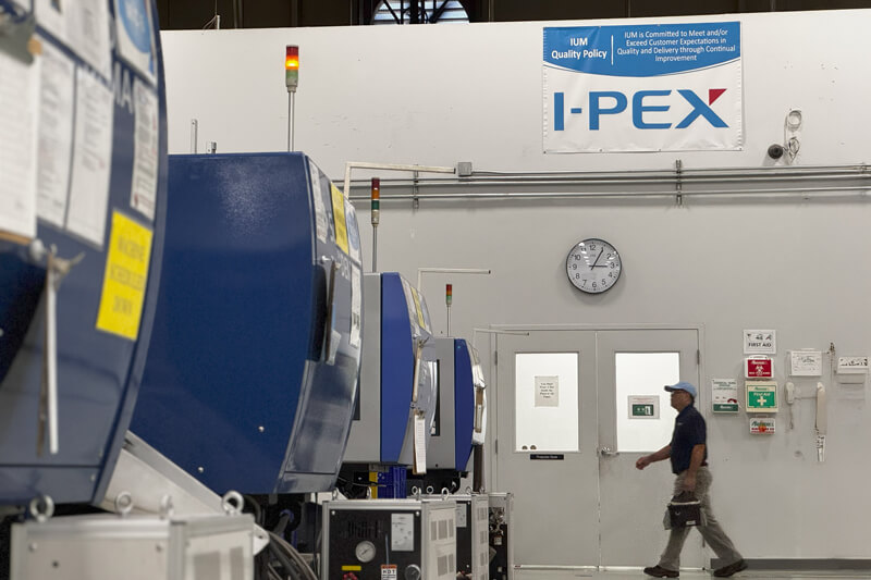 Production line and facilities at the I-PEX Alabama plant