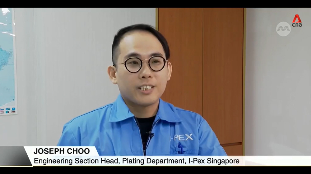 Interview of Mr. Joseph Choo, project leader, for Channel News Asia (a Singapore-based multinational news channel) on September 27, 2023: Firms take steps to use less water ahead of price hikes