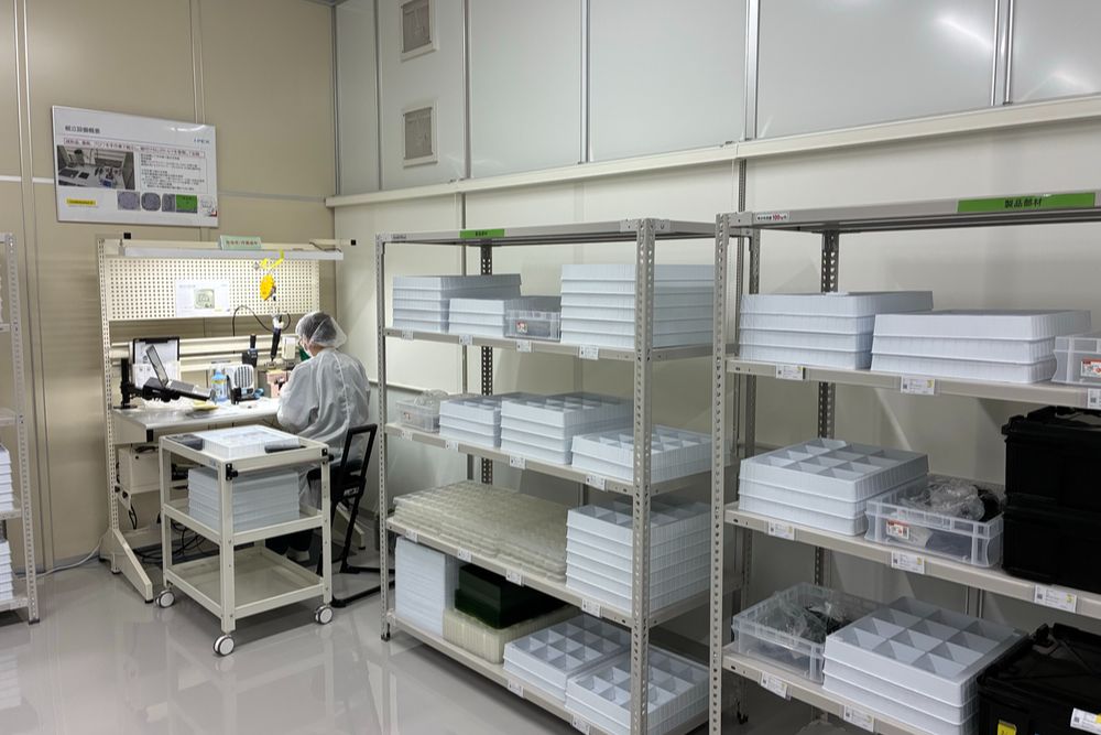 Manufacturing site responsible for the mass production of medical devices