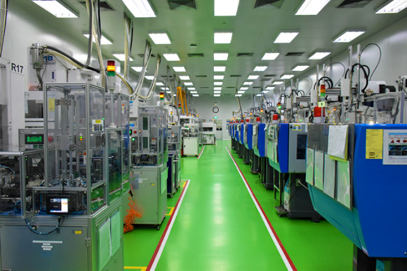 Automated production line at the I-PEX Thailand Plant