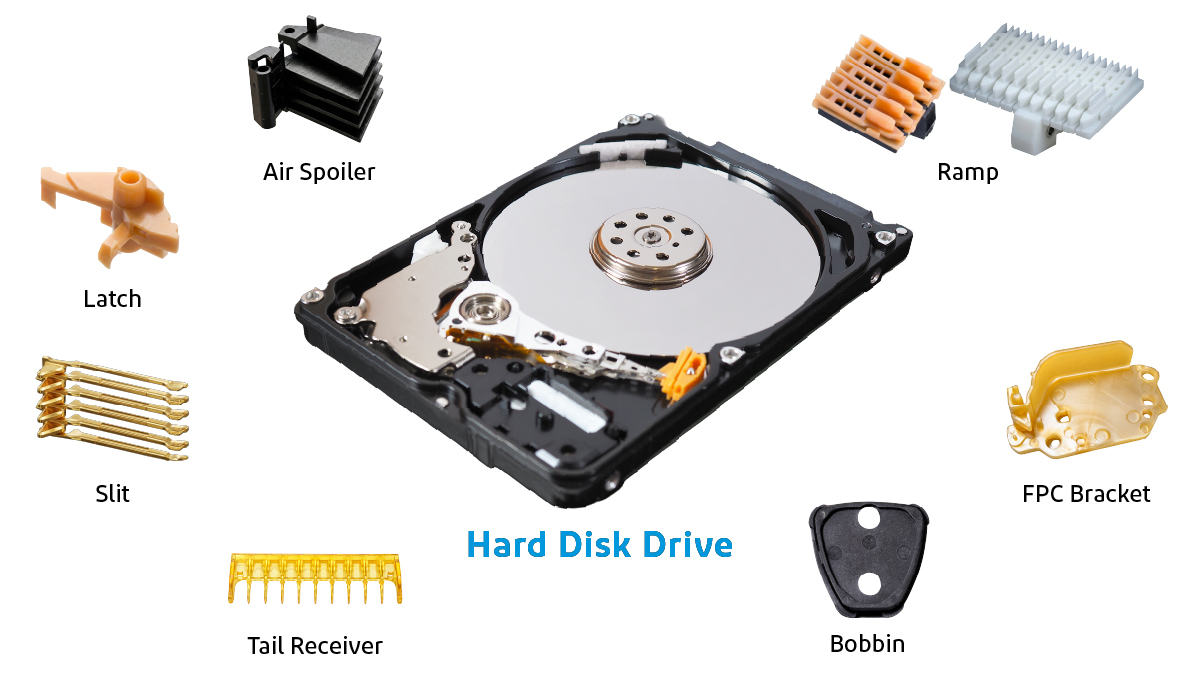 HDD Components manufactured by I-PEX Thailand