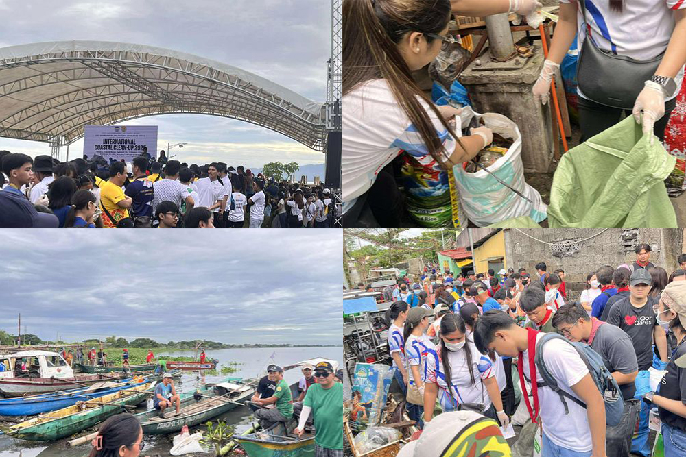 Photos from the clean-up activity