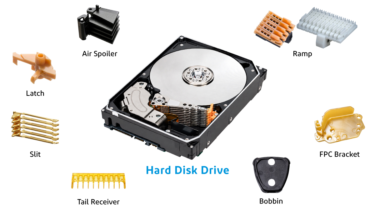 HDD Components manufactured by I-PEX Thailand